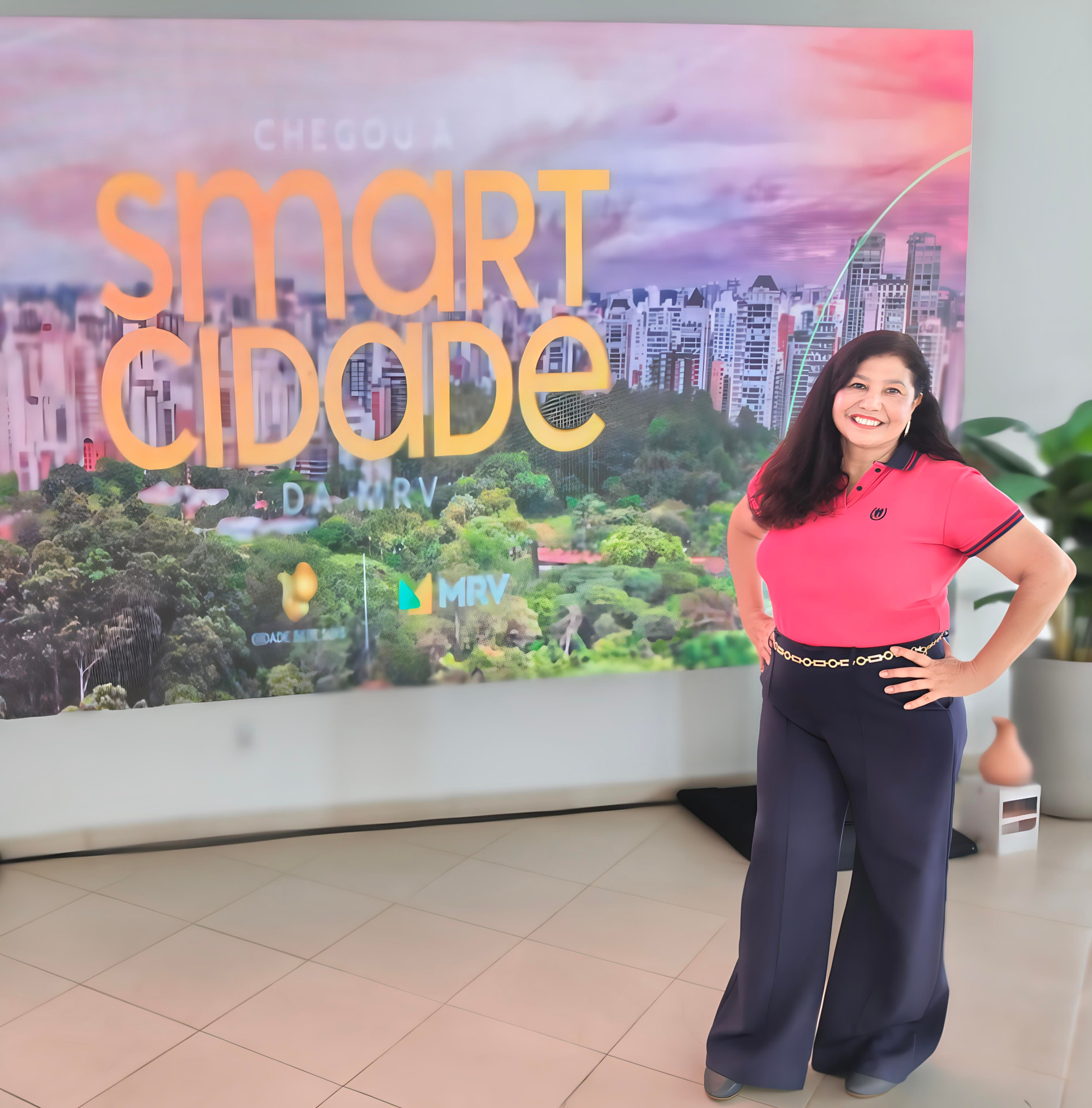 Mary Moura na Cidade Sete Sóis, em São José dos Campos